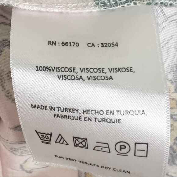 Anthropologie Moulinette Soeurs Venezia Patchwork Print Top Blouse Size XS - Picture 6 of 7